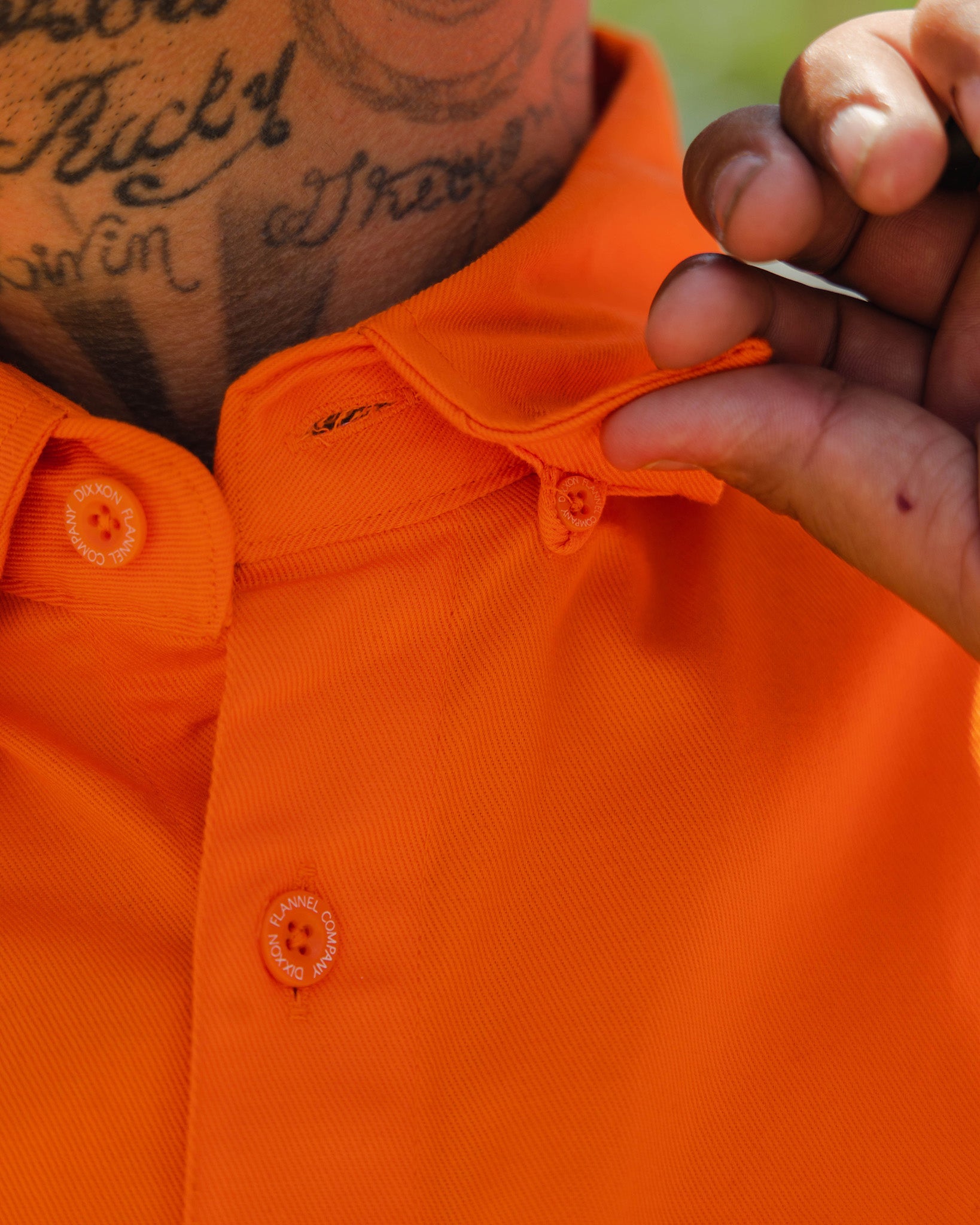 WorkForce Hi Vis FR Work Shirt - Orange - Dixxon Flannel Co.