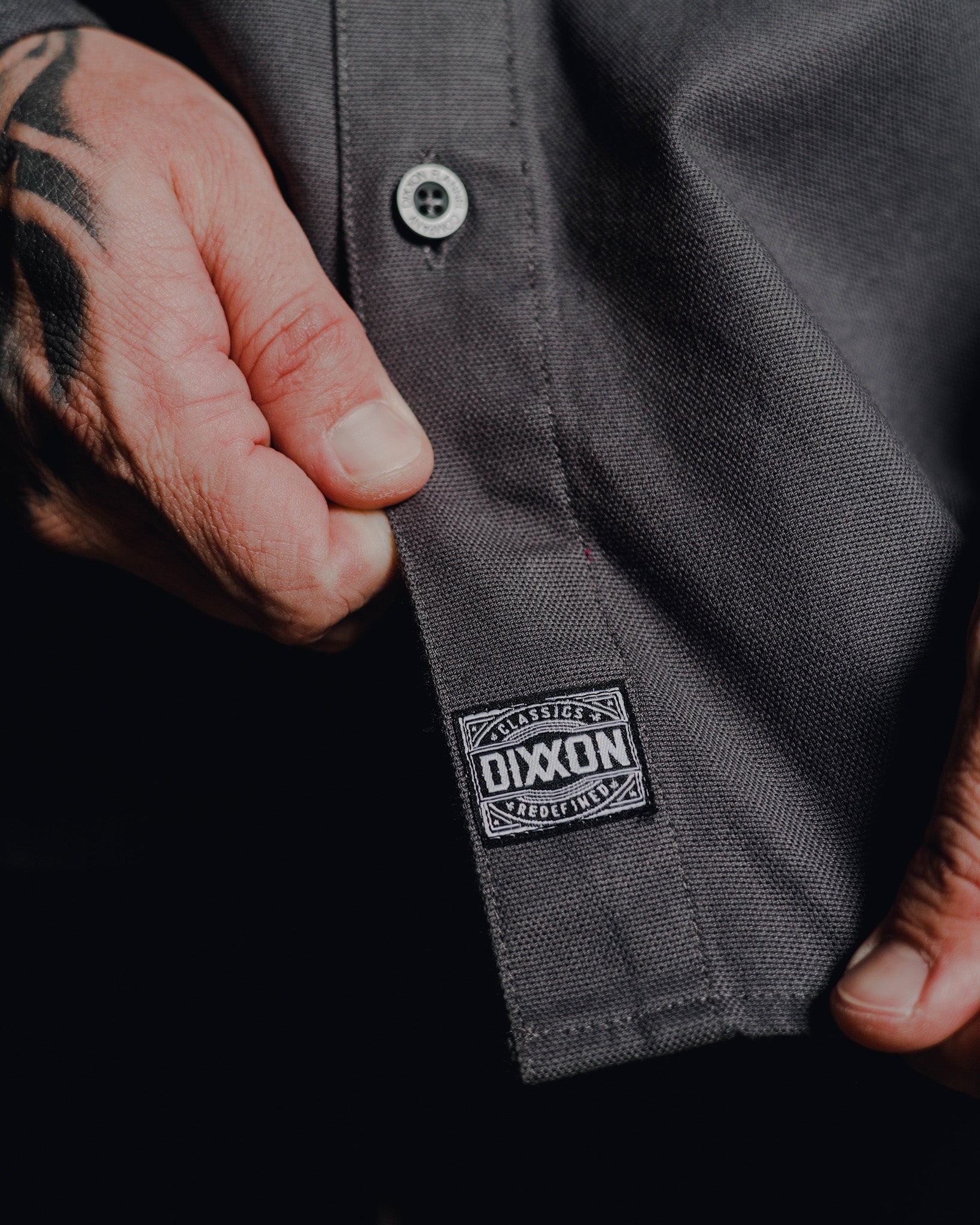 WorkForce Long Sleeve Work Shirt - Gray - Dixxon Flannel Co.