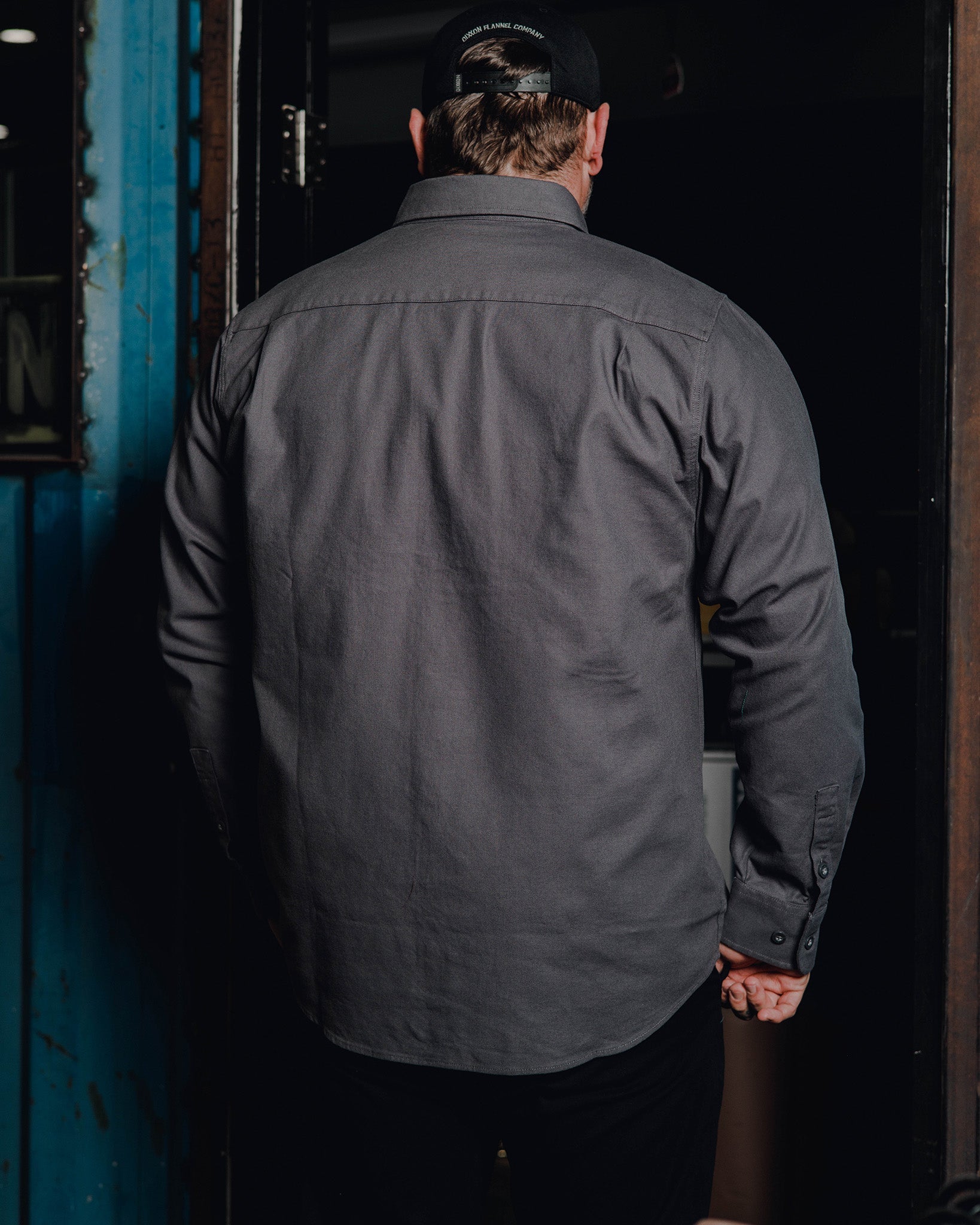 WorkForce Long Sleeve Work Shirt - Gray - Dixxon Flannel Co.