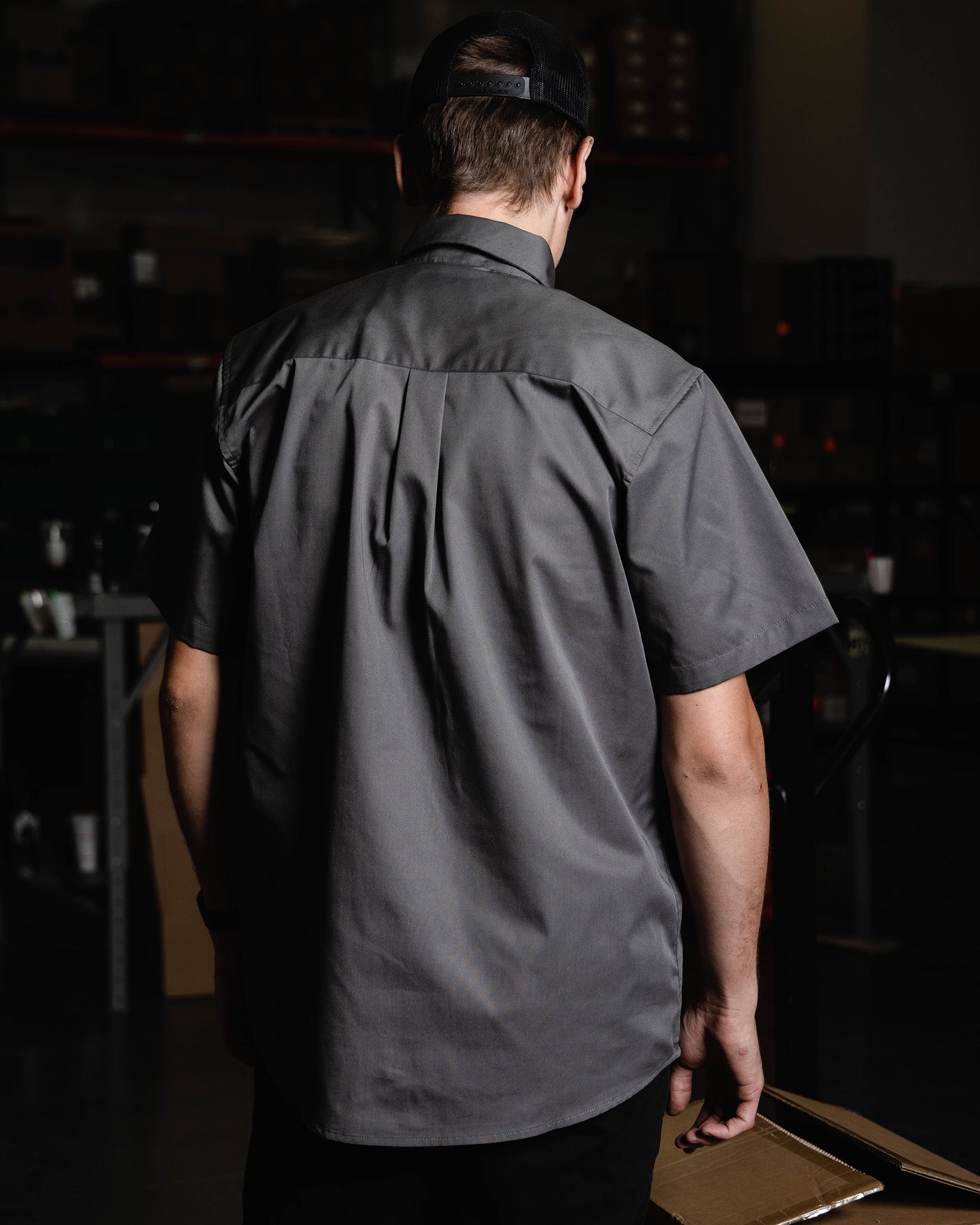 WorkForce Short Sleeve Work Shirt - Charcoal - Dixxon Flannel Co.
