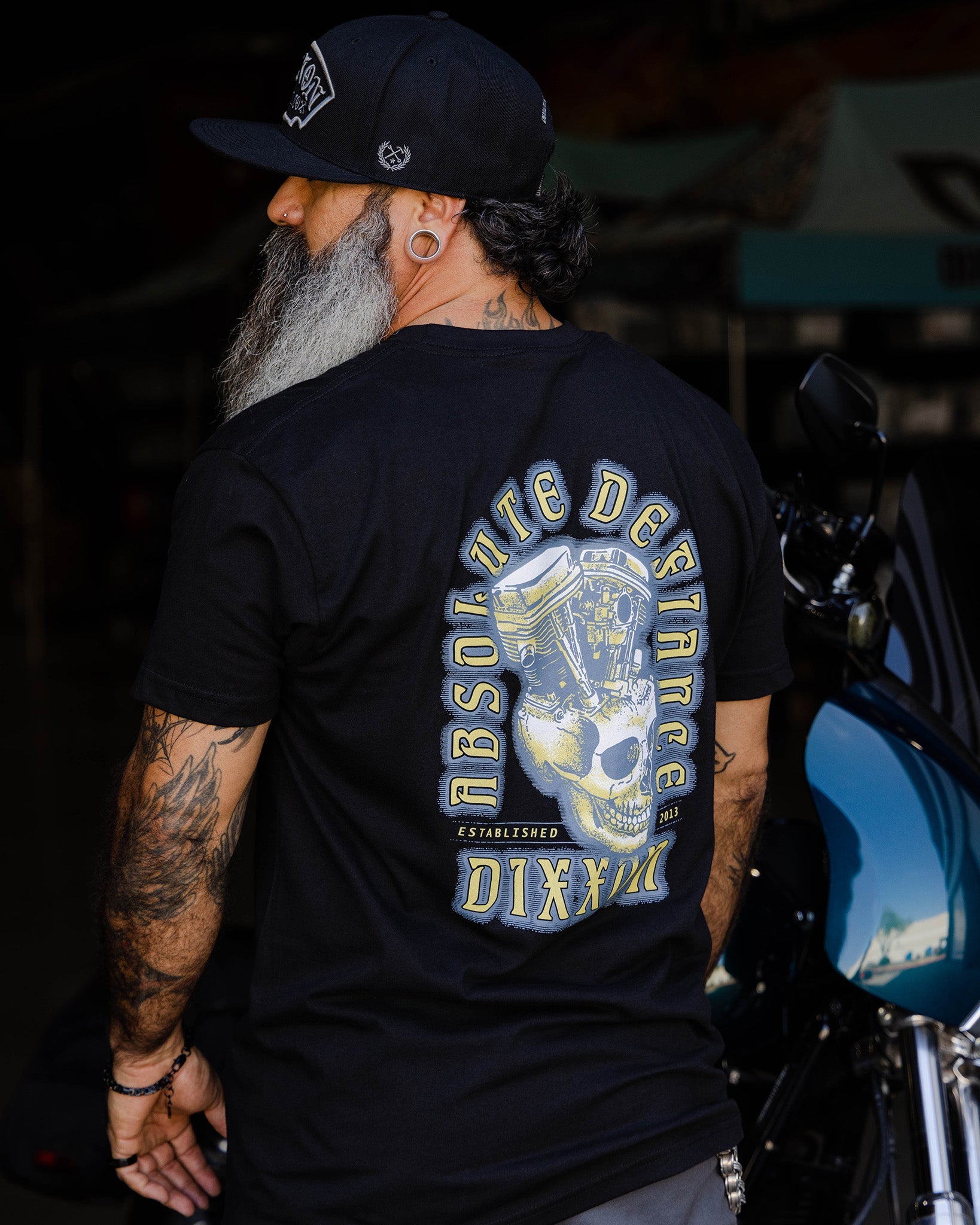 Yellow Motorhead T-Shirt - Black - Dixxon Flannel Co.