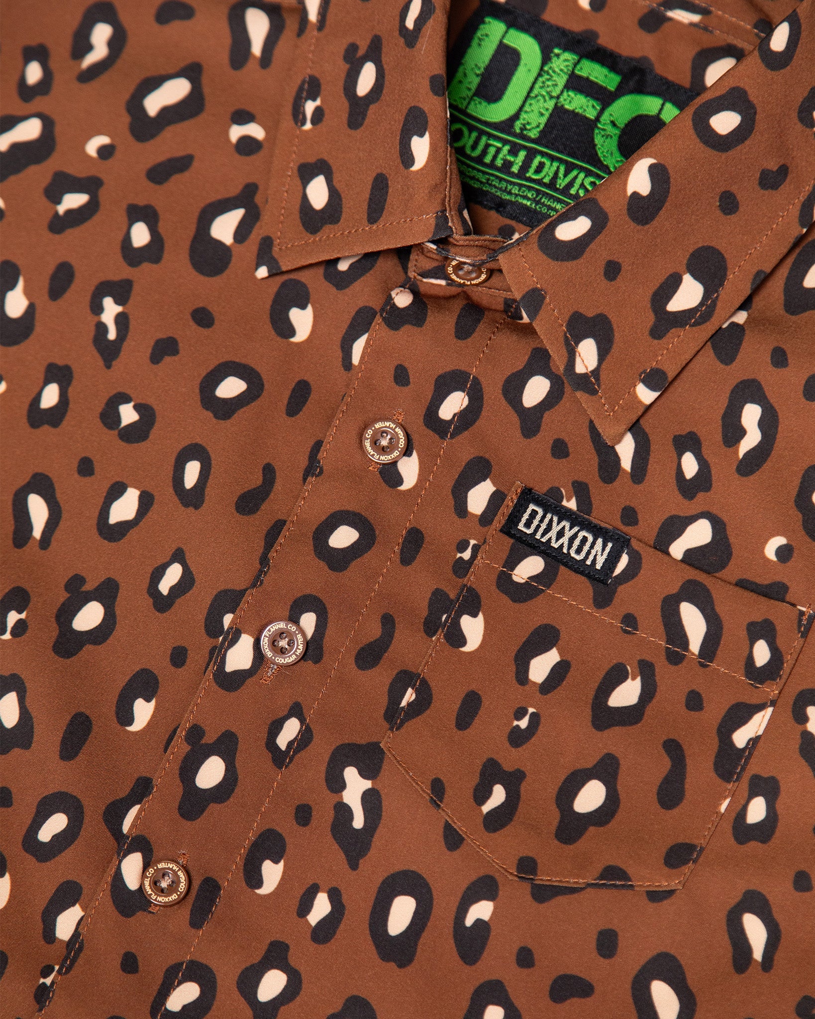 Youth Cougar Hunter Party Shirt - Brown - Dixxon Flannel Co.