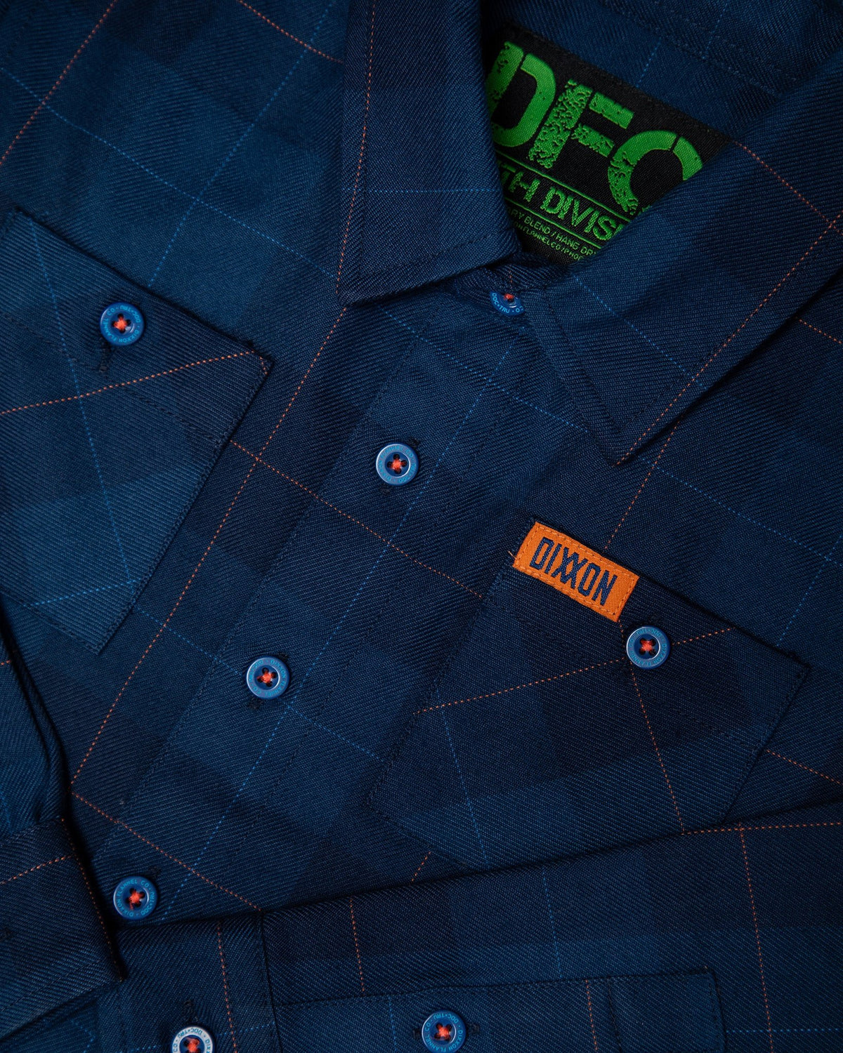 Youth DDC + TRU (Draplin) Flannel - Never-Ending Navy - view 2