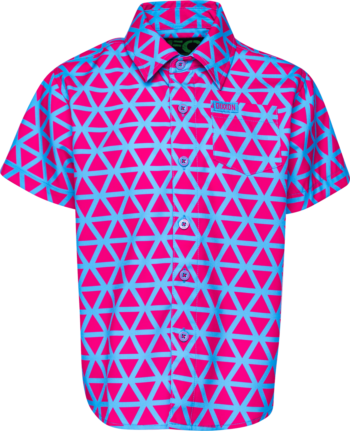 Youth Enigma Party Shirt - Pink & Blue - Dixxon Flannel Co.
