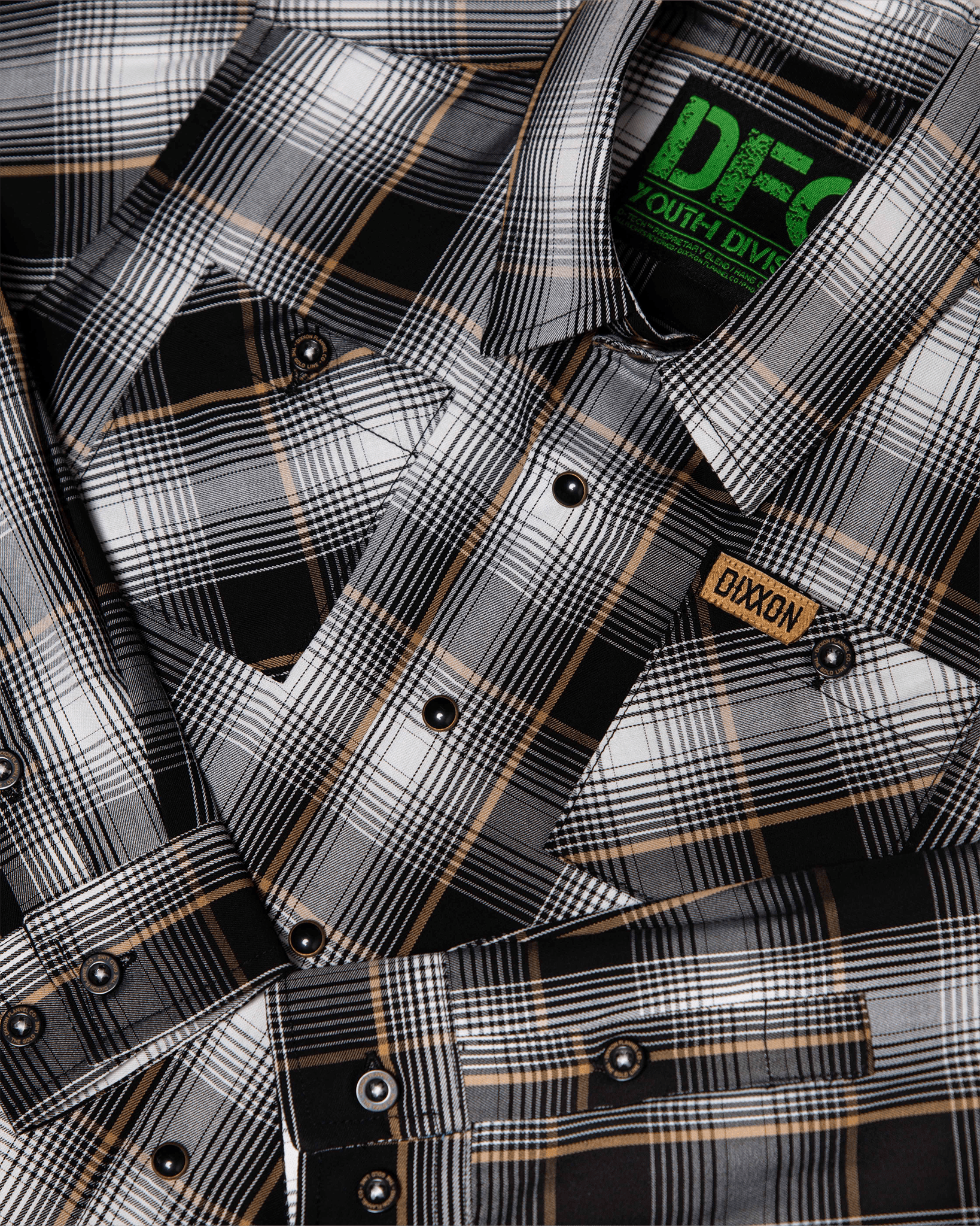 Youth Gold Line Bamboo Long Sleeve - Dixxon Flannel Co.