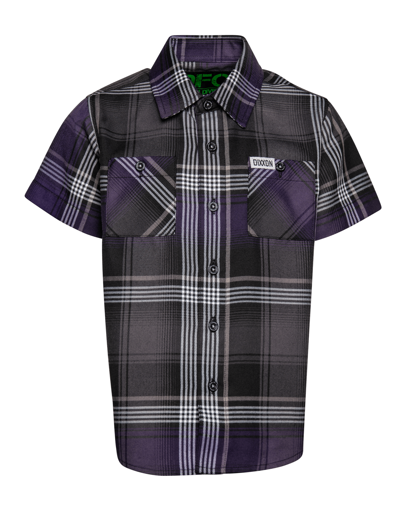 Youth Menace Short Sleeve Flannel - Dixxon Flannel Co. view 1