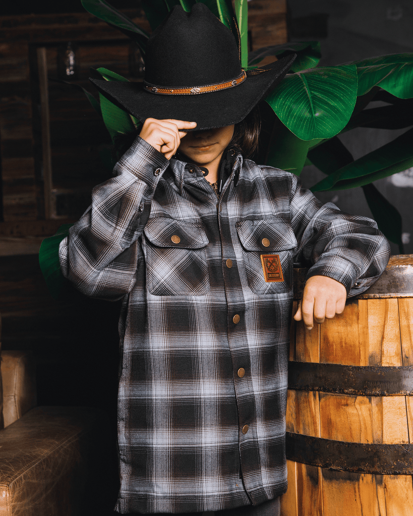 Youth Old Fashioned Hooded Flannel Jacket - Dixxon Flannel Co.