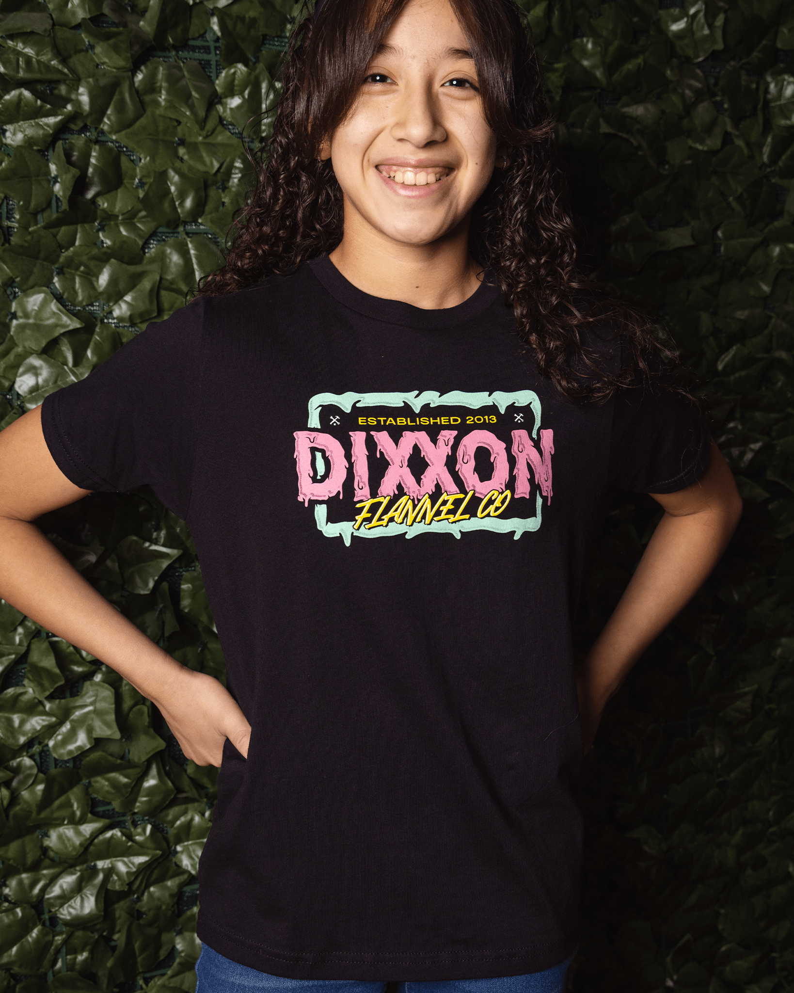 Youth Slime T-Shirt - Black - Dixxon Flannel Co.