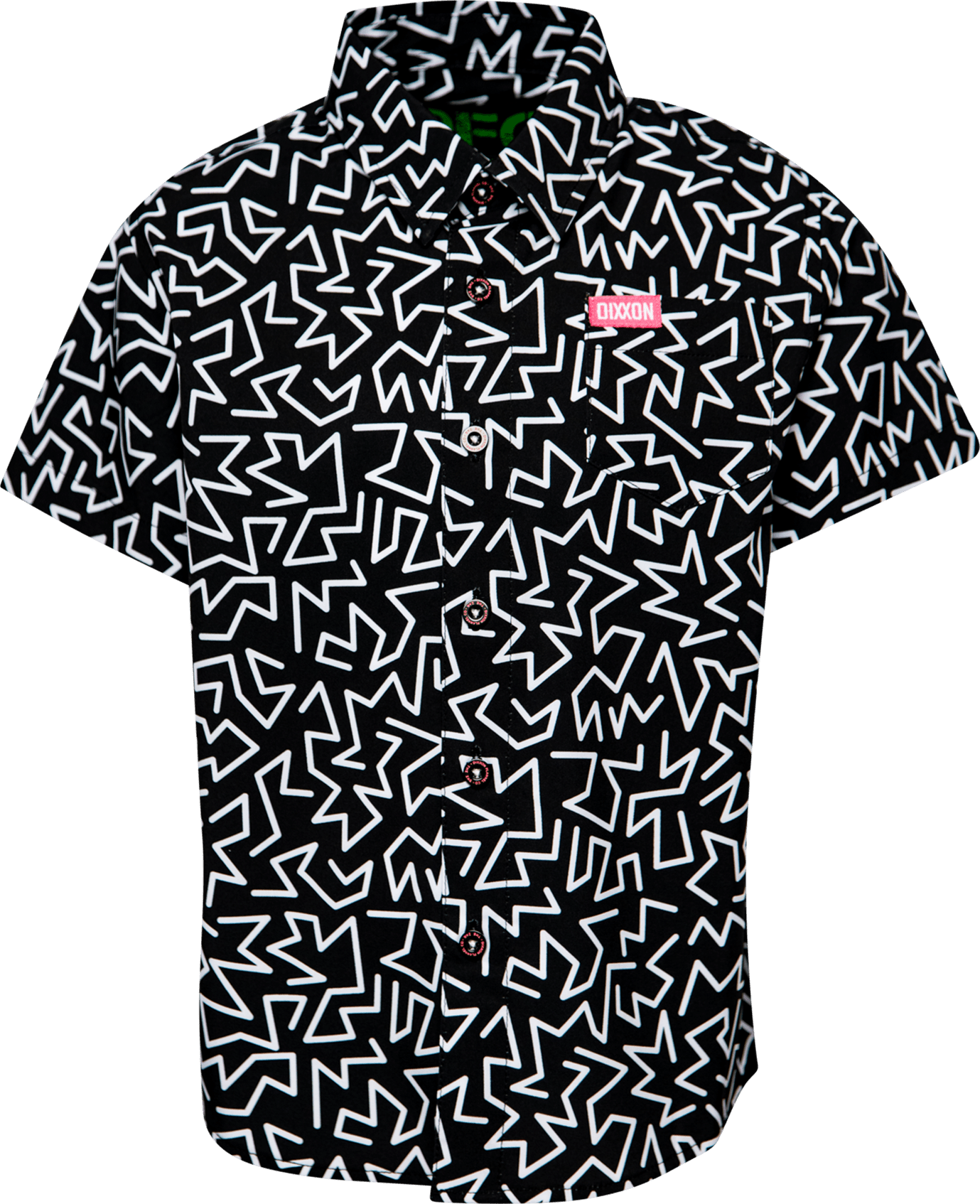 Youth The Zag Party Shirt - Black & White - Dixxon Flannel Co.