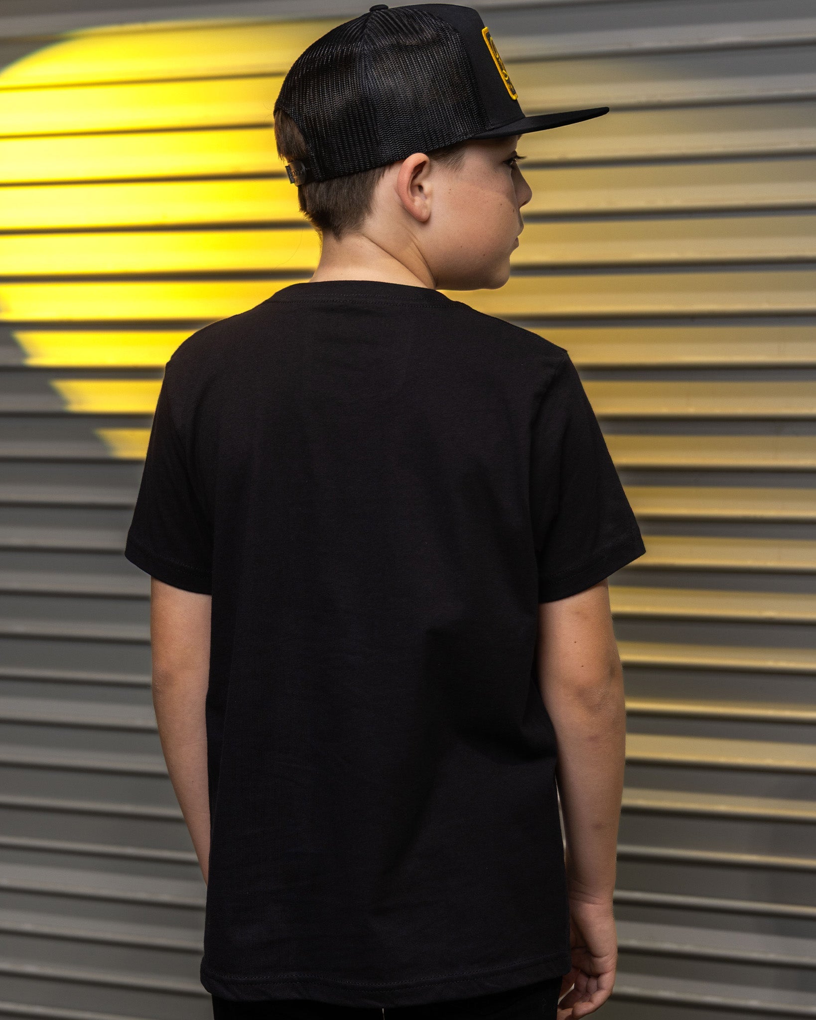 Youth Throwie T-Shirt - Black - Dixxon Flannel Co.