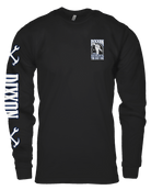 Blue Collar Long Sleeve T-Shirt - Black - Dixxon Flannel Co.