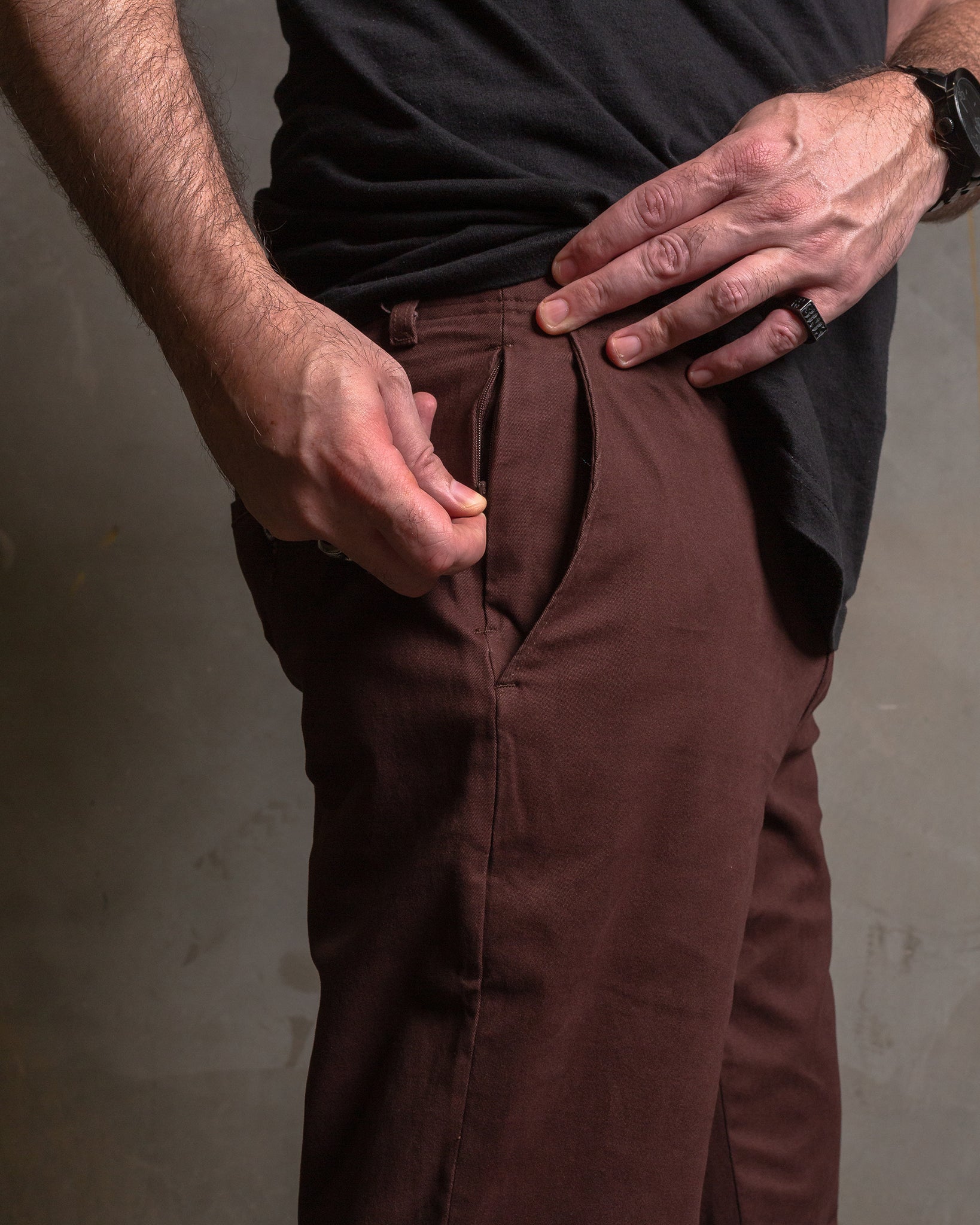Chino Pants - Brown - Dixxon Flannel Co.
