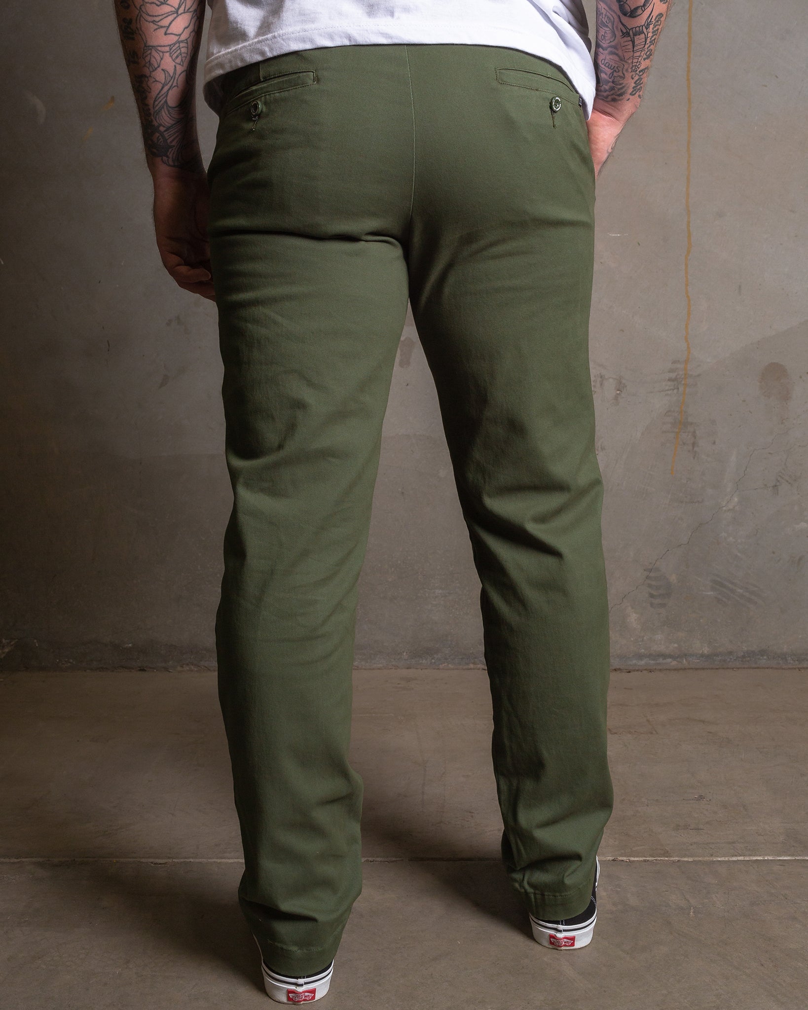 Chino Pants - O.D. Green - Dixxon Flannel Co.