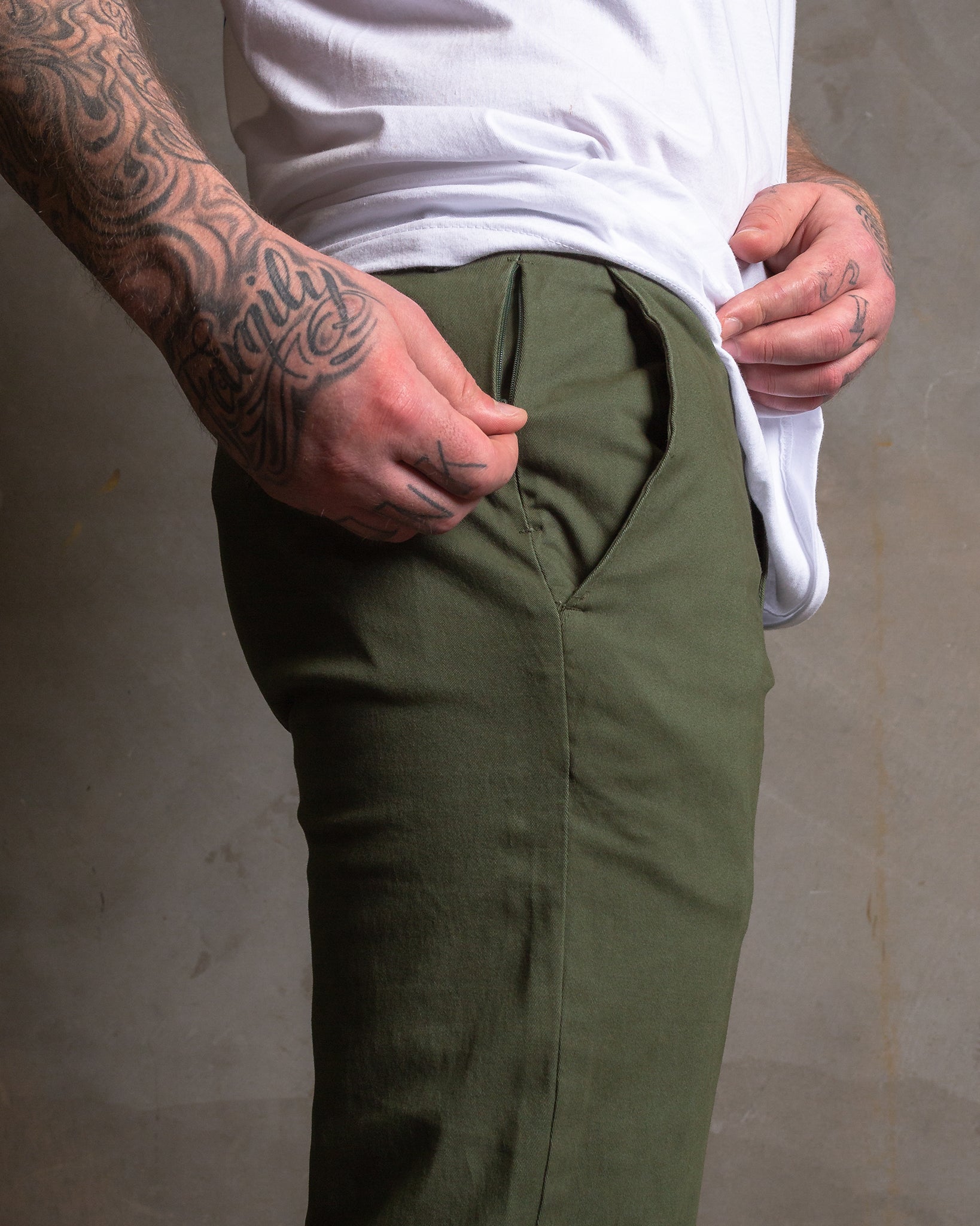 Chino Pants - O.D. Green - Dixxon Flannel Co.