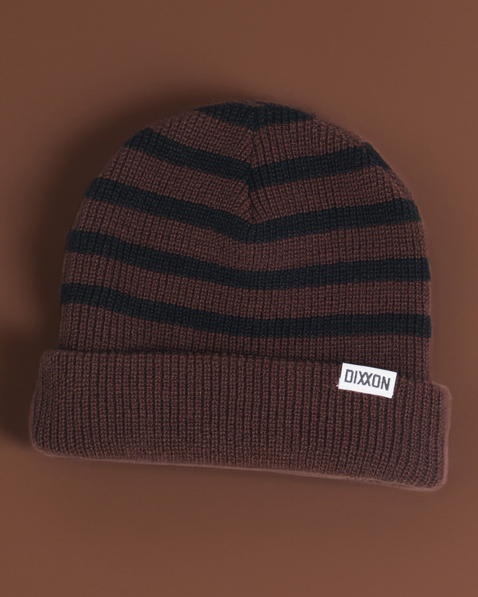 Dock Beanie - Brown Striped - Dixxon Flannel Co.