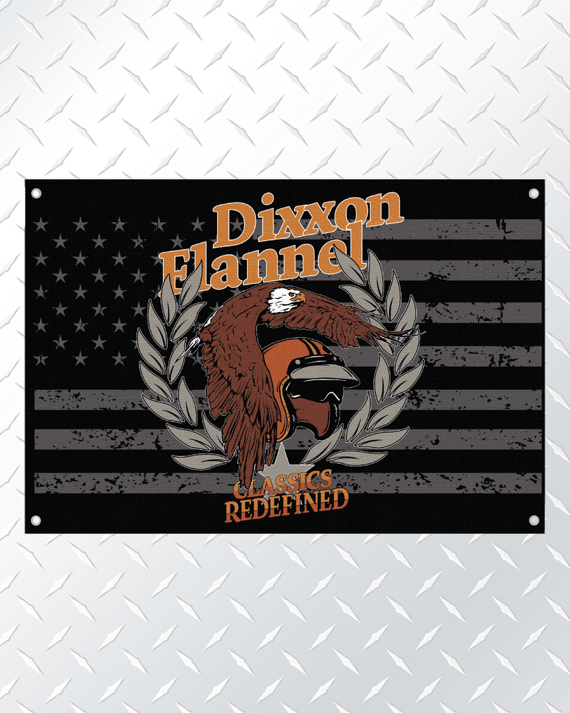 Eagle Garage Banner - 36" x 24" - Dixxon Flannel Co.