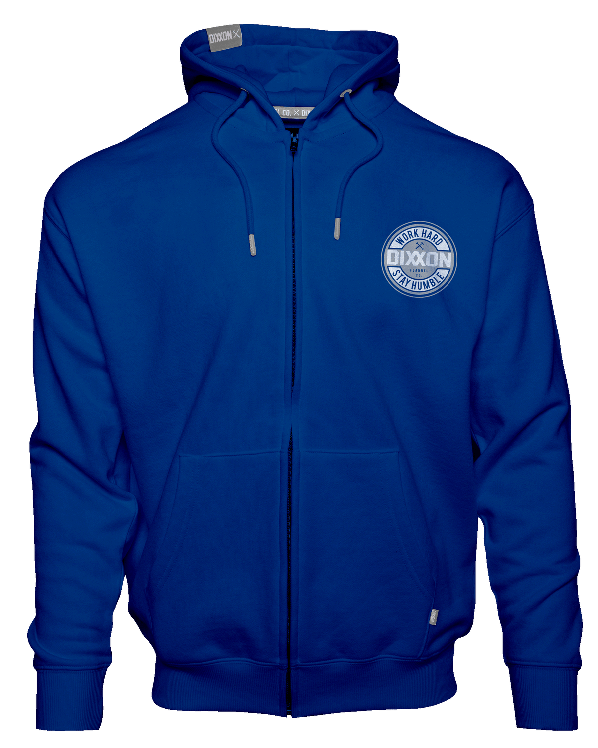 Gray Corpo Zip Up - Blue - view 3