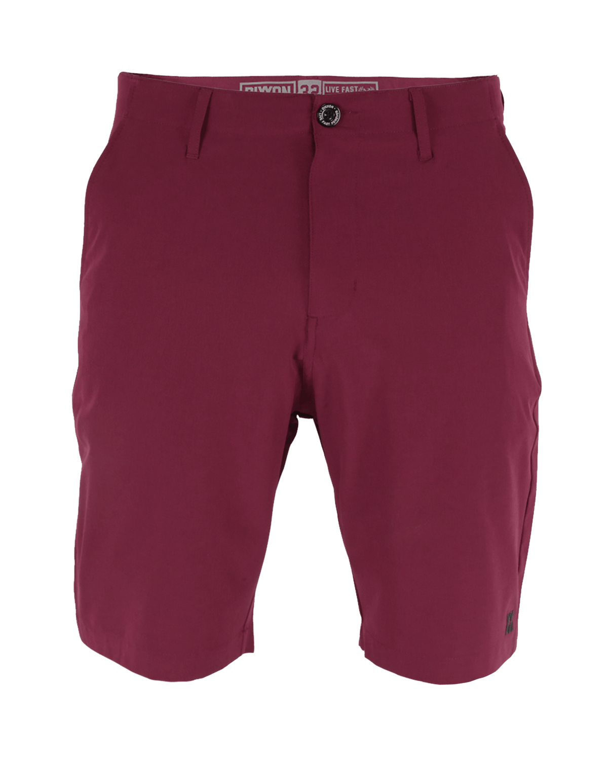 Hybrid Shorts - Maroon - Dixxon Flannel Co. view 2