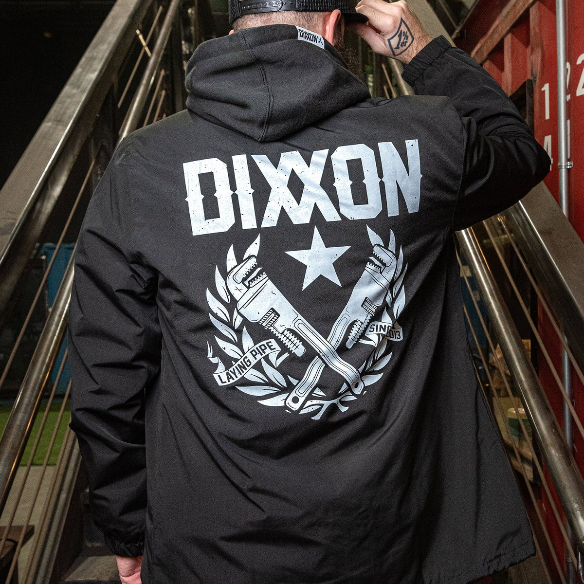 Dixxon Laying Pipe Coaches Jacket: Shop Now for Style