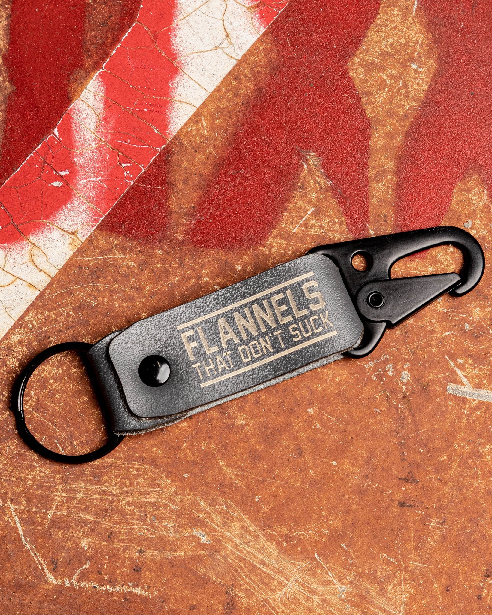 Leather Keychain Clip - Dixxon Flannel Co.