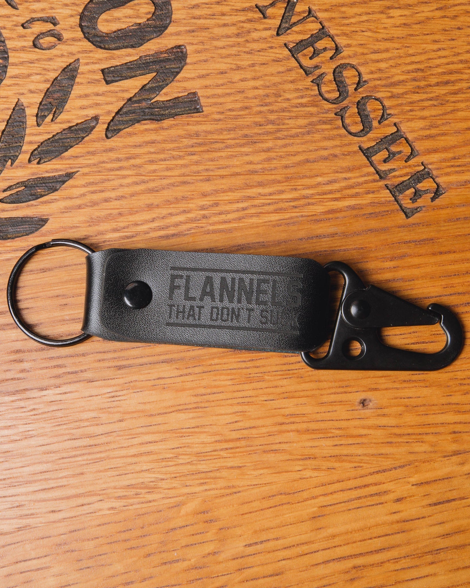 Leather Keychain Clip - Dixxon Flannel Co.
