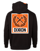 Orange Box Crest Zip Up - Black - Dixxon Flannel Co.