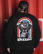Red, White, & Blue Arches Crewneck - Black - Dixxon Flannel Co.
