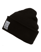Ribbed Beanie - Black - Dixxon Flannel Co.