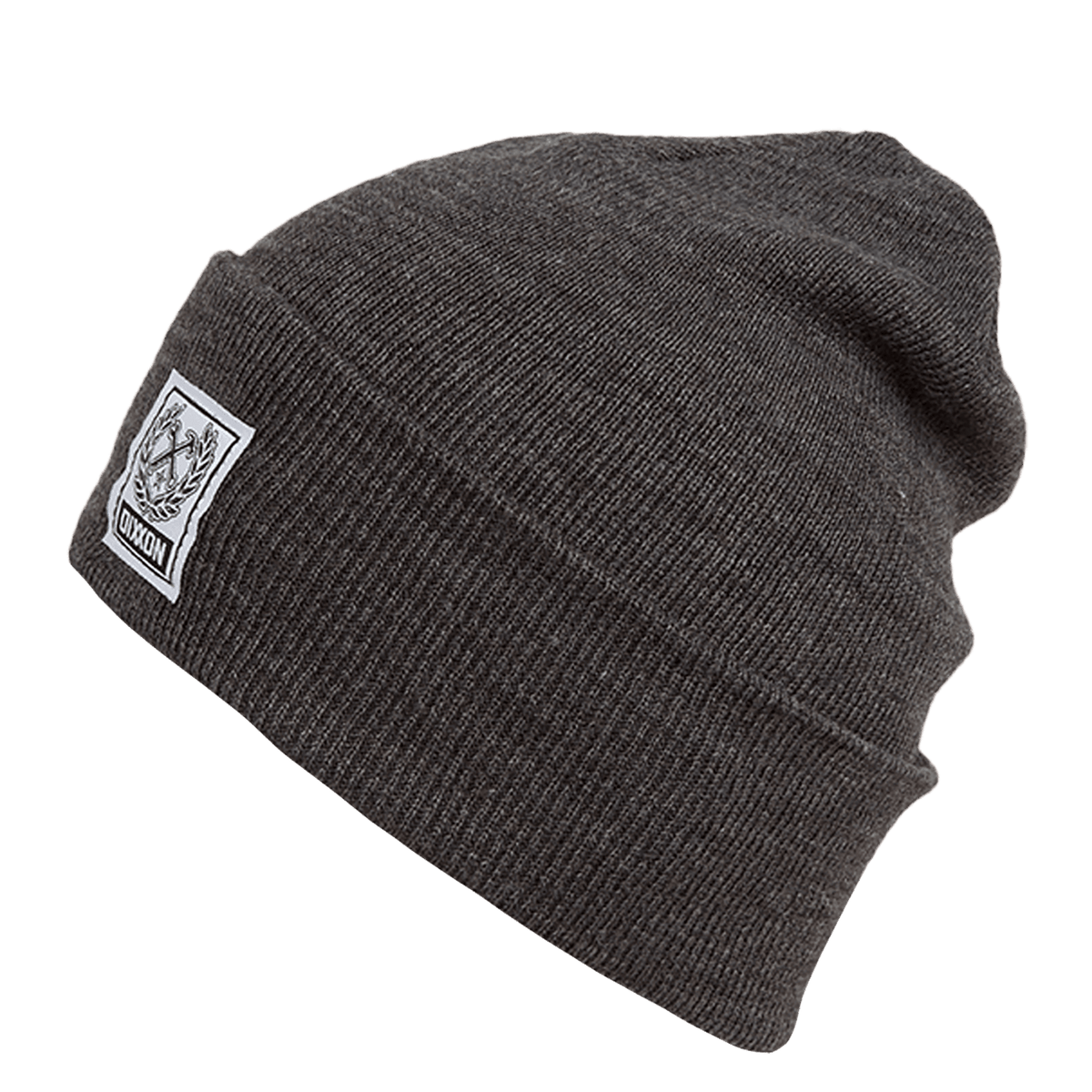 Dixxon Dark Heather Gray Ribbed Beanie - Shop Now