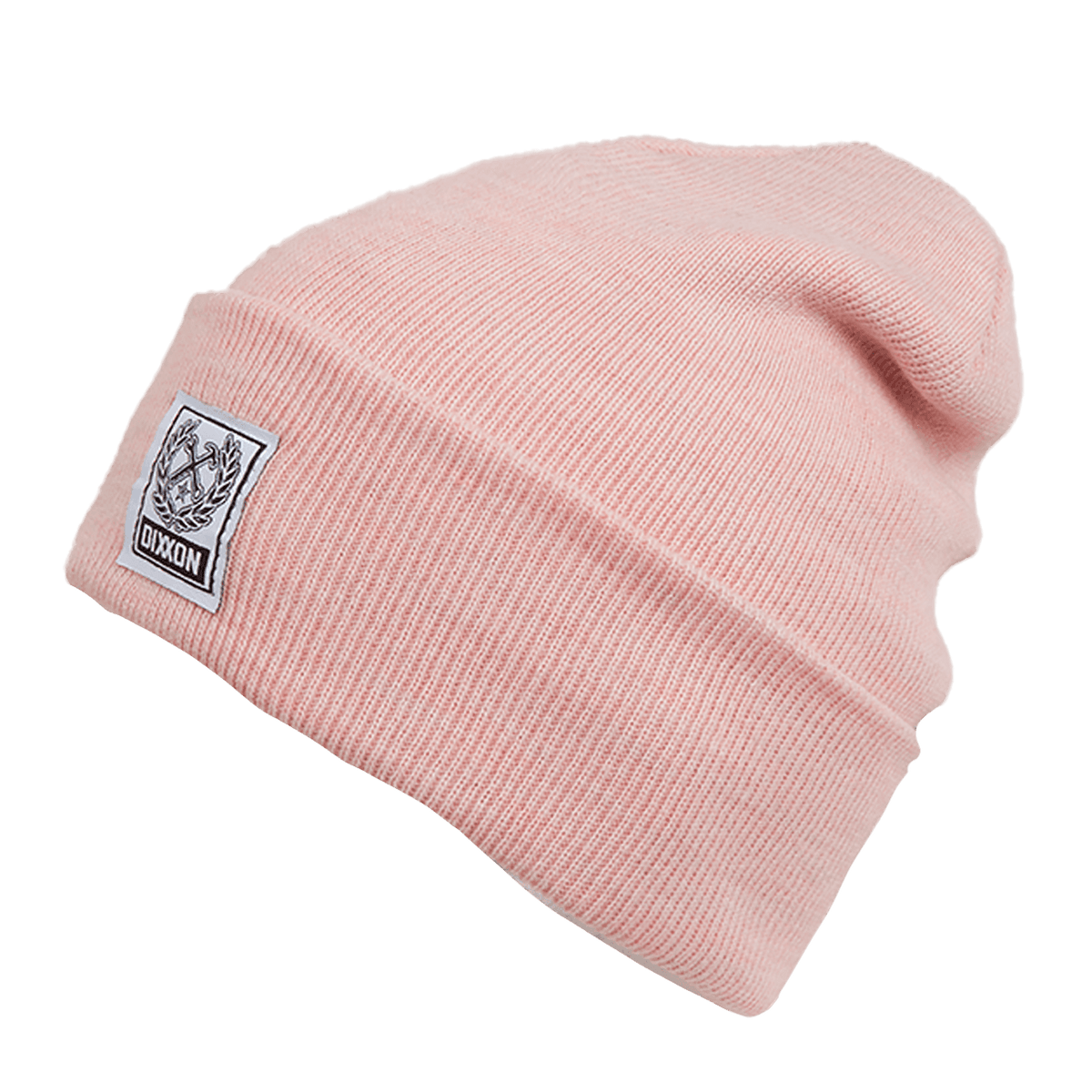 Heather Pink Ribbed Beanie by Dixxon: Shop Now for Winter