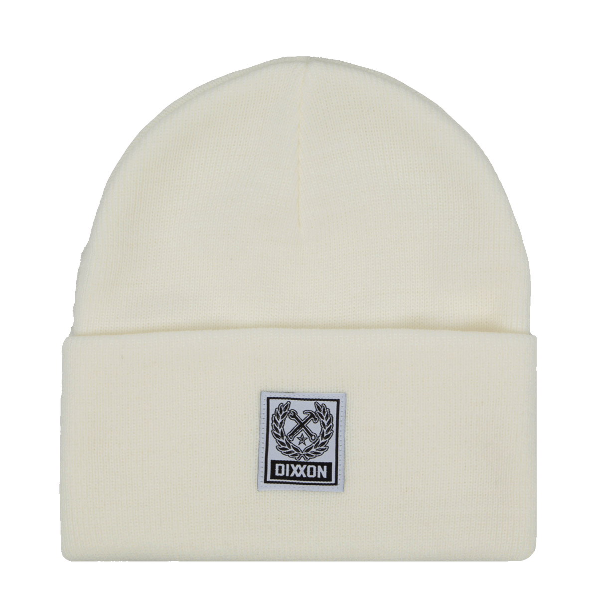 Ribbed Beanie - White | Dixxon Flannel Co.