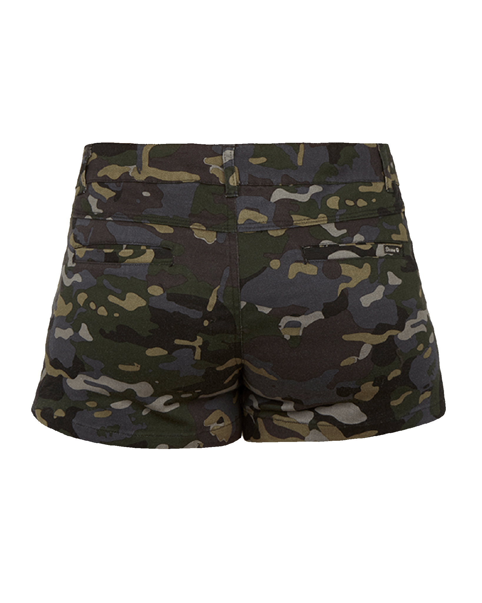 Women's Chino Shorts - Black Camo - Dixxon Flannel Co.