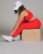 Women's Classic Leggings - Red - Dixxon Flannel Co.