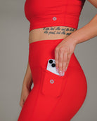 Women's Classic Leggings - Red - Dixxon Flannel Co.