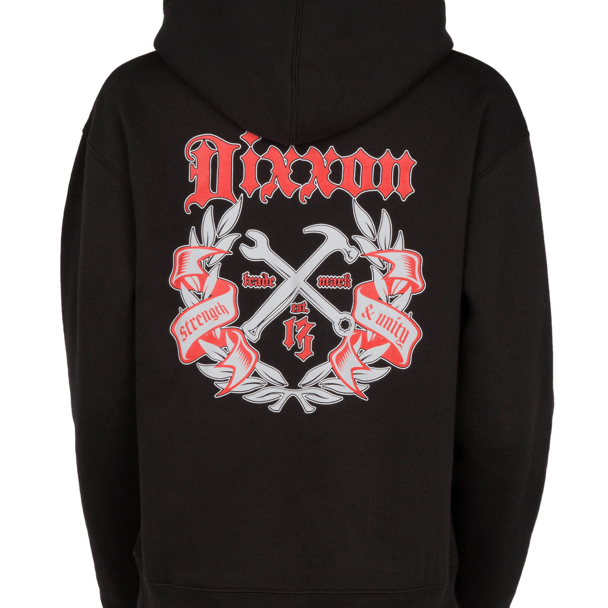 Dixxon Women's Zip Up Hoodie: Award Crest Design