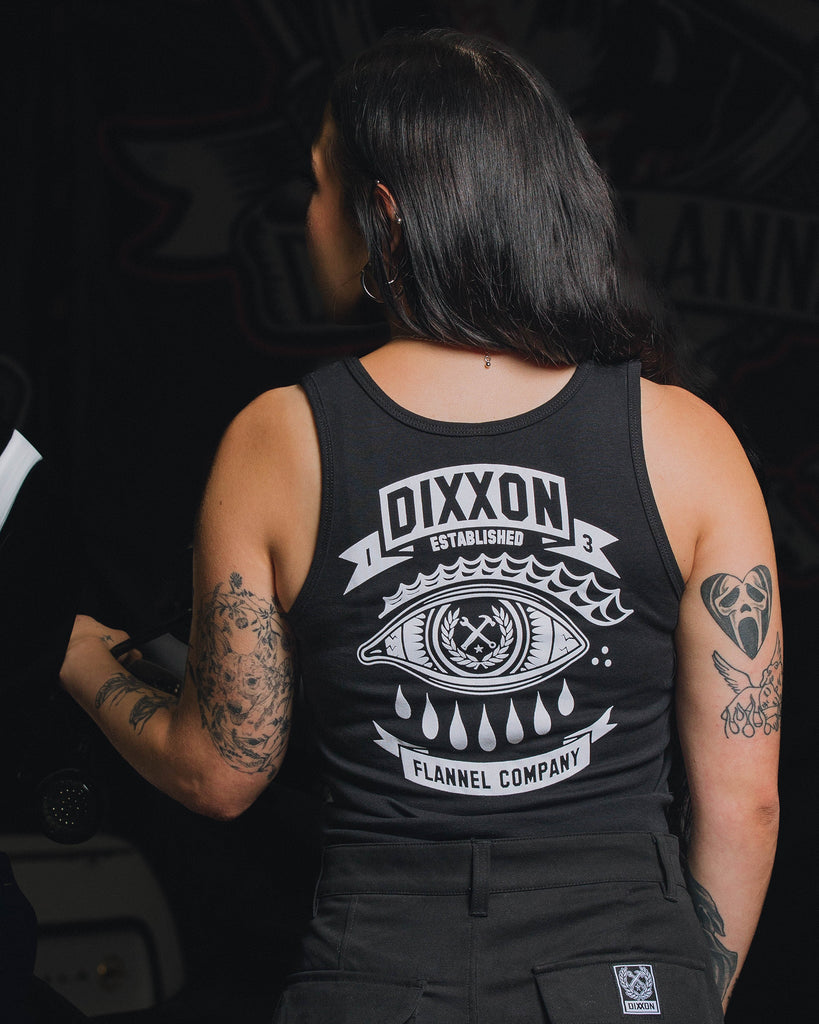 Women's Mystic Fitted Tank - Black - Dixxon Flannel Co.