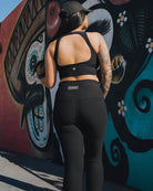 Women's Ribbed Leggings - Black - Dixxon Flannel Co.