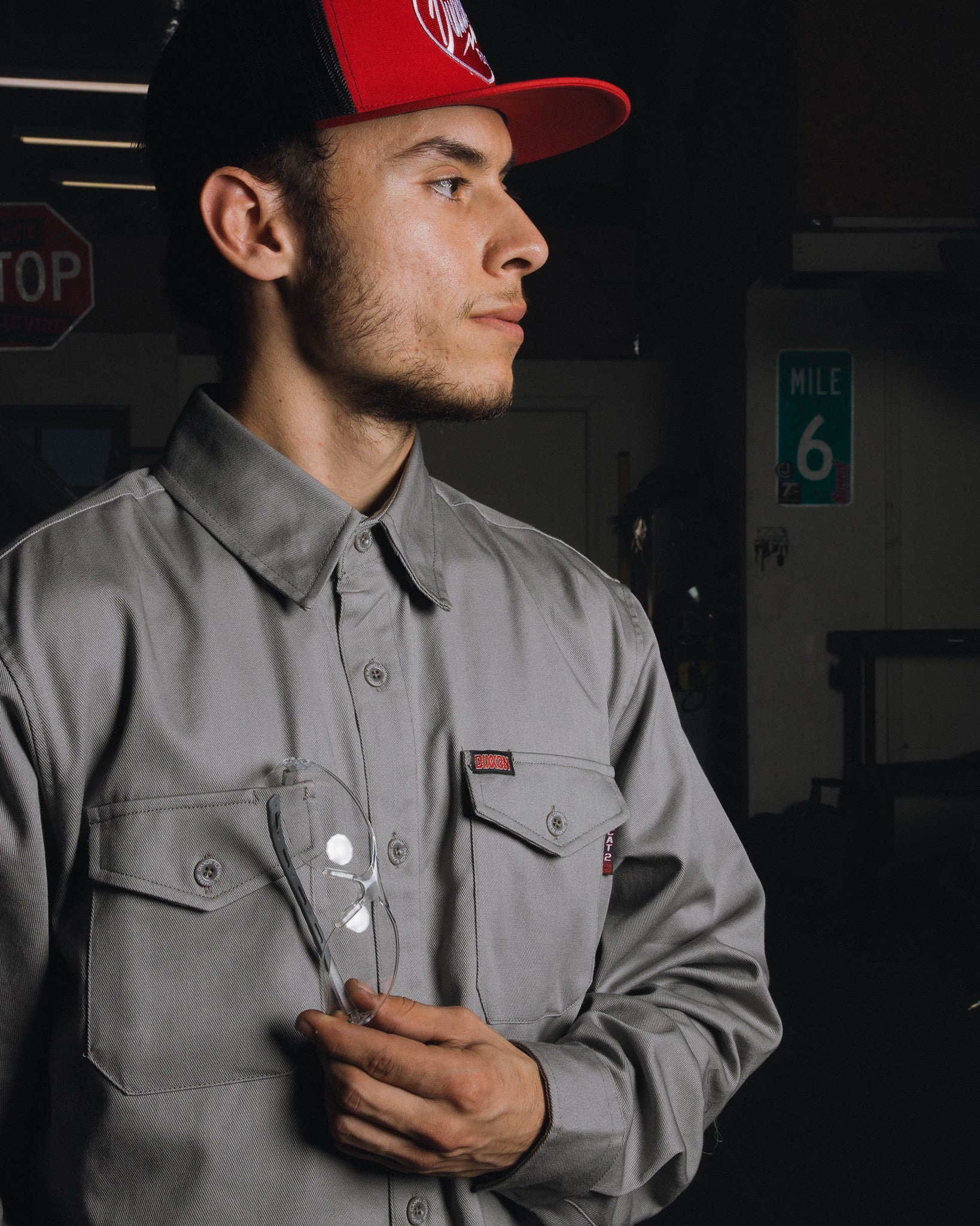 WorkForce FR Work Shirt - Gray - Dixxon Flannel Co.