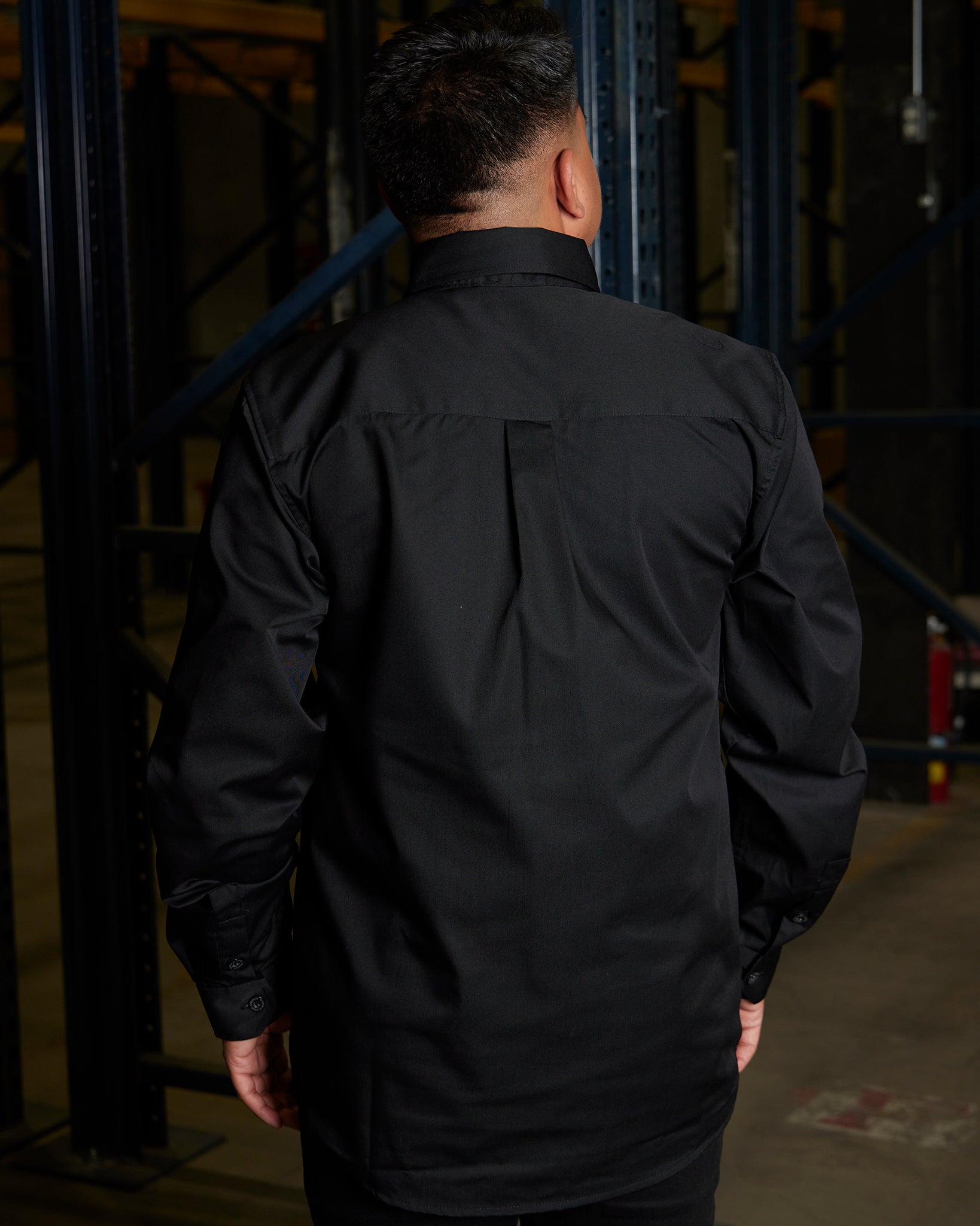 WorkForce Long Sleeve Work Shirt - Black - Dixxon Flannel Co.
