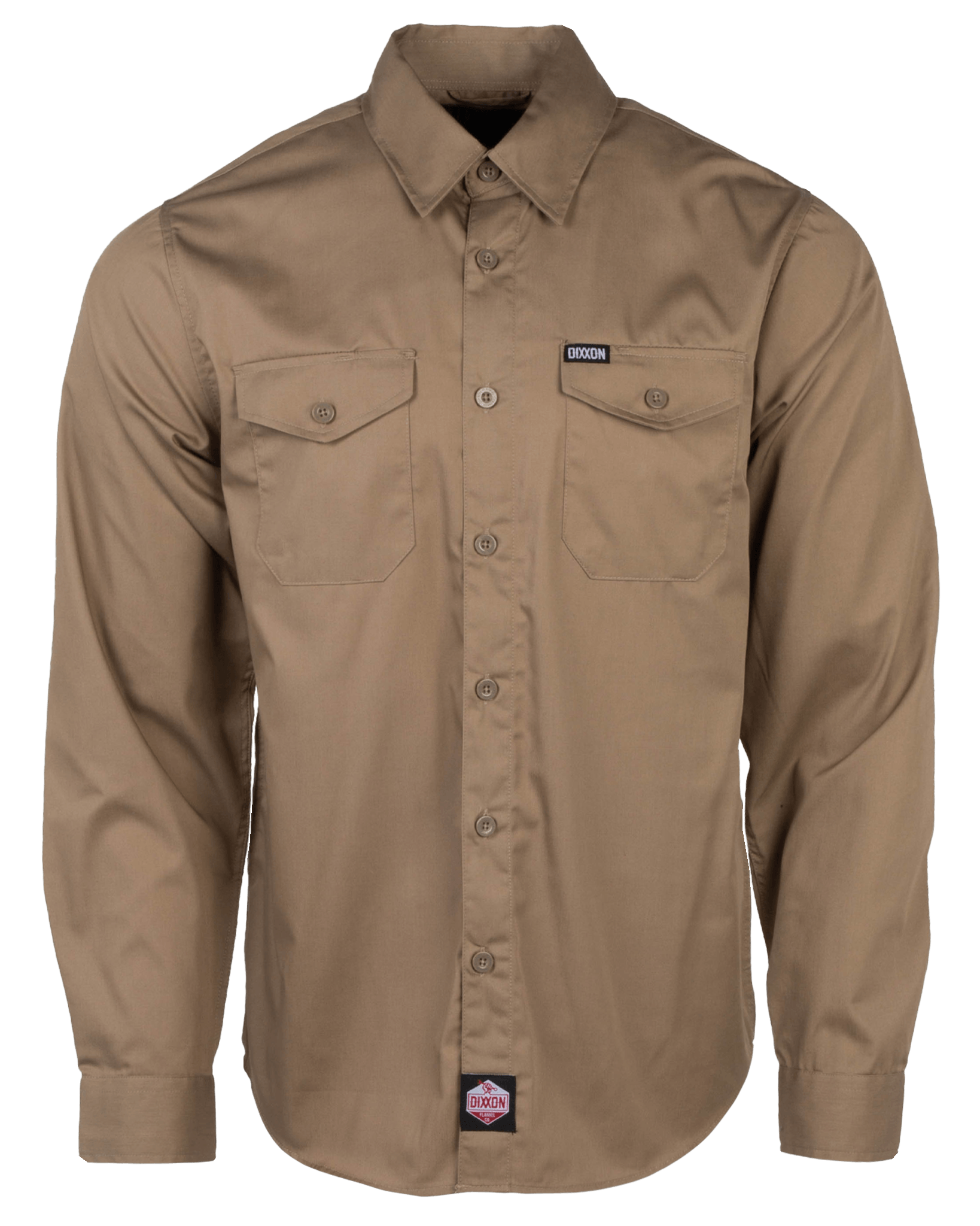 WorkForce Long Sleeve Work Shirt - Khaki - Dixxon Flannel Co.
