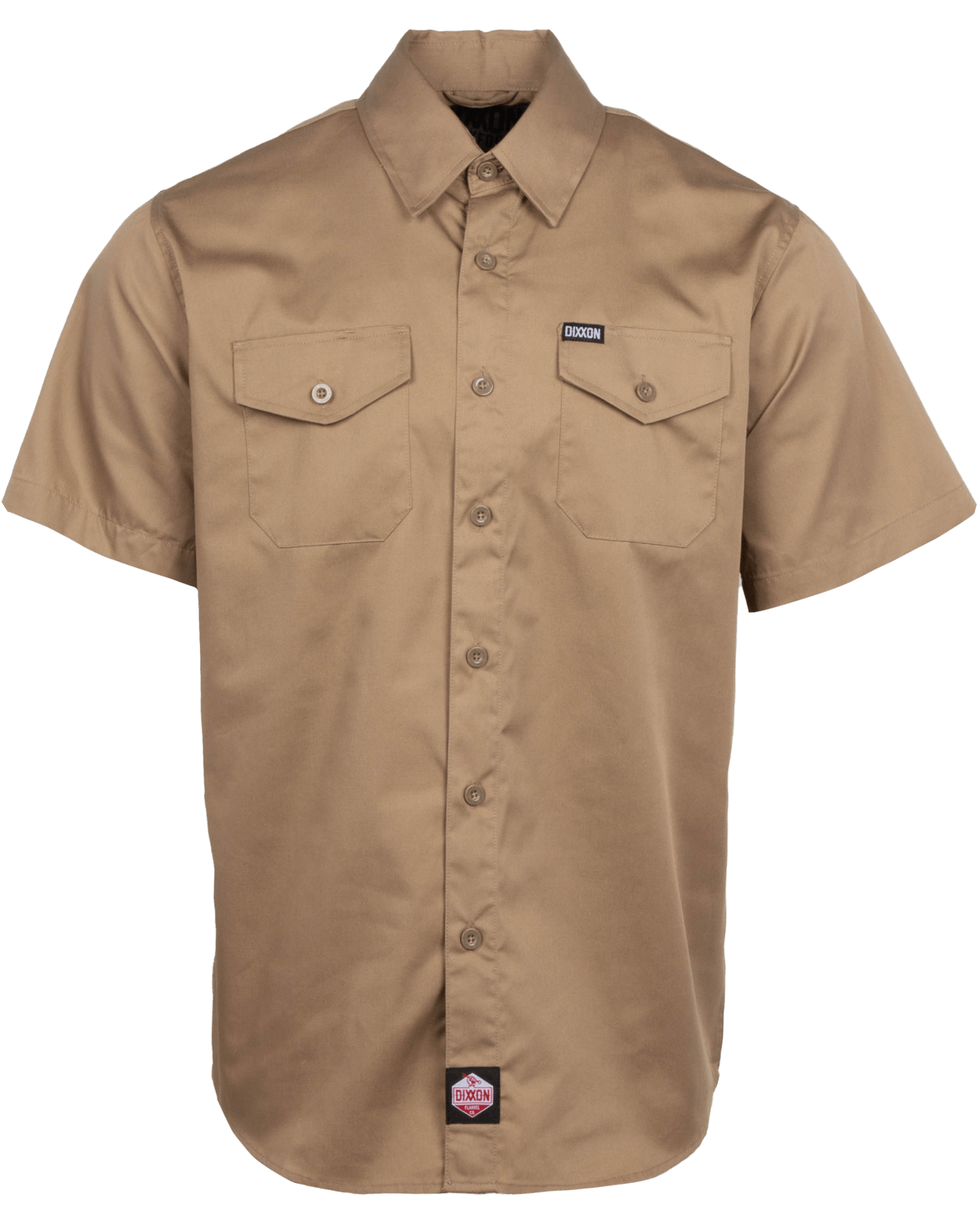 WorkForce Short Sleeve Work Shirt - Khaki - Dixxon Flannel Co.