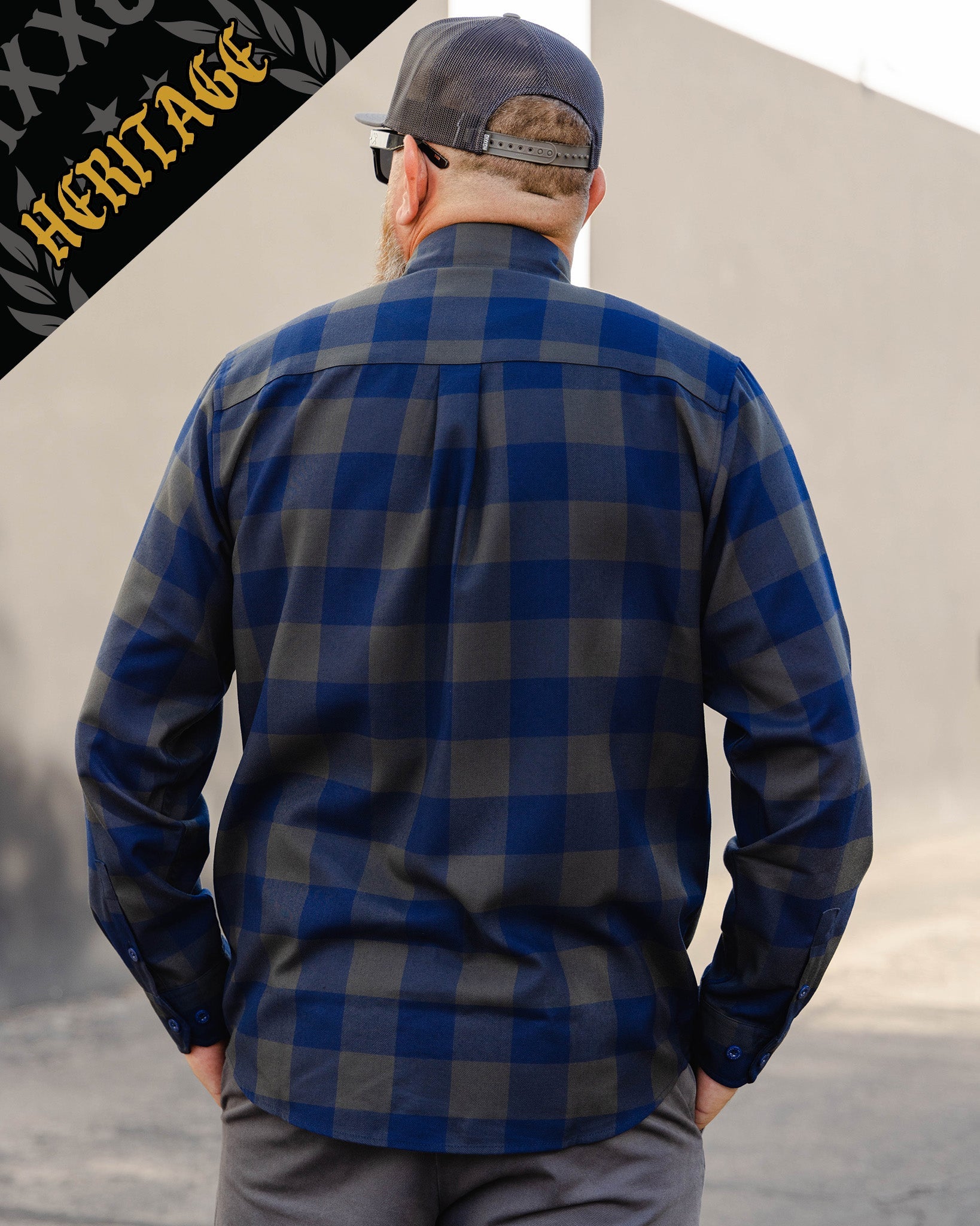 ワンピース yilon DOLCE CHECK OP navy 0 Dark 30 Heritage Flannel | Dixxon Flannel Co.