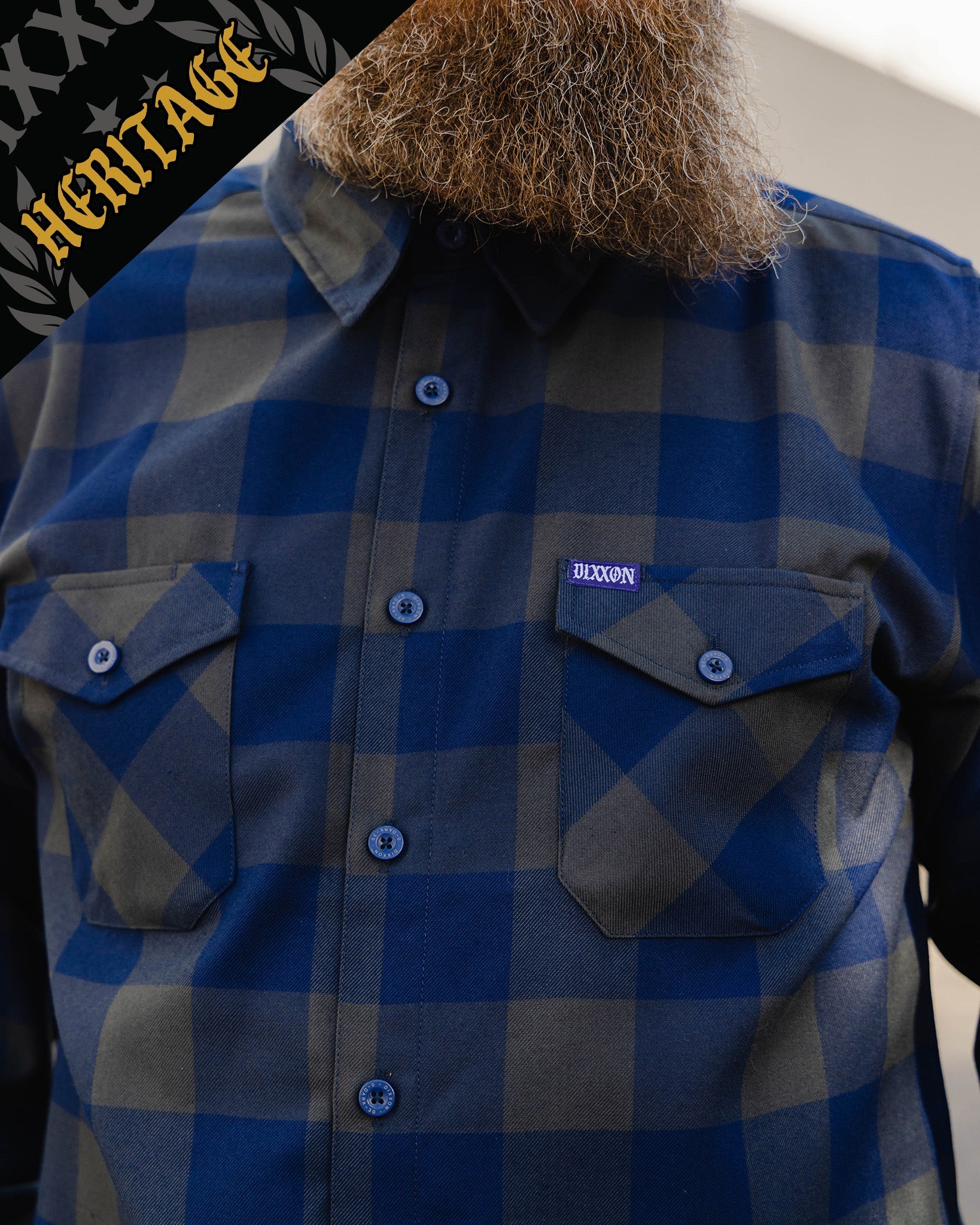 Dixxon 0 Dark 30 Heritage Flannel: Shop Quality Men's Shirts