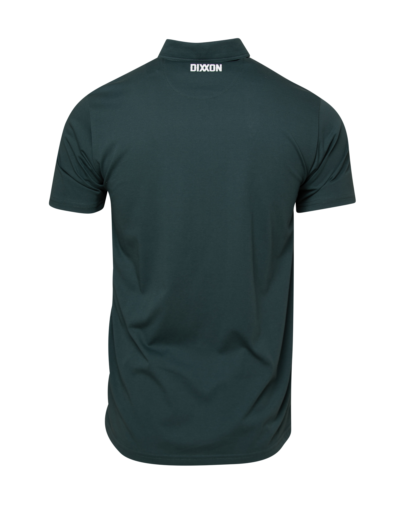 White Stripe Premium Polo - Green view 3