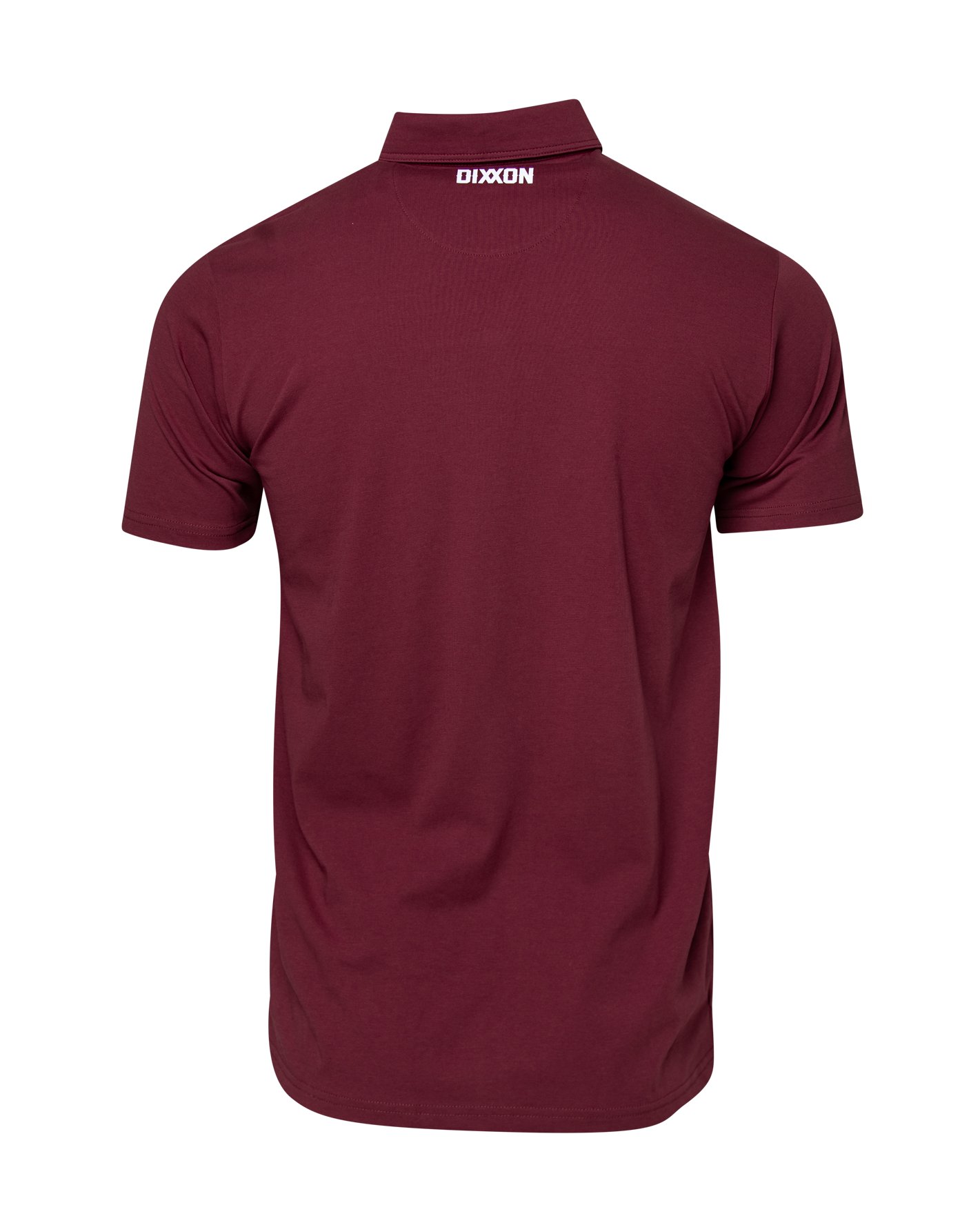 White Stripe Premium Polo - Red view 3