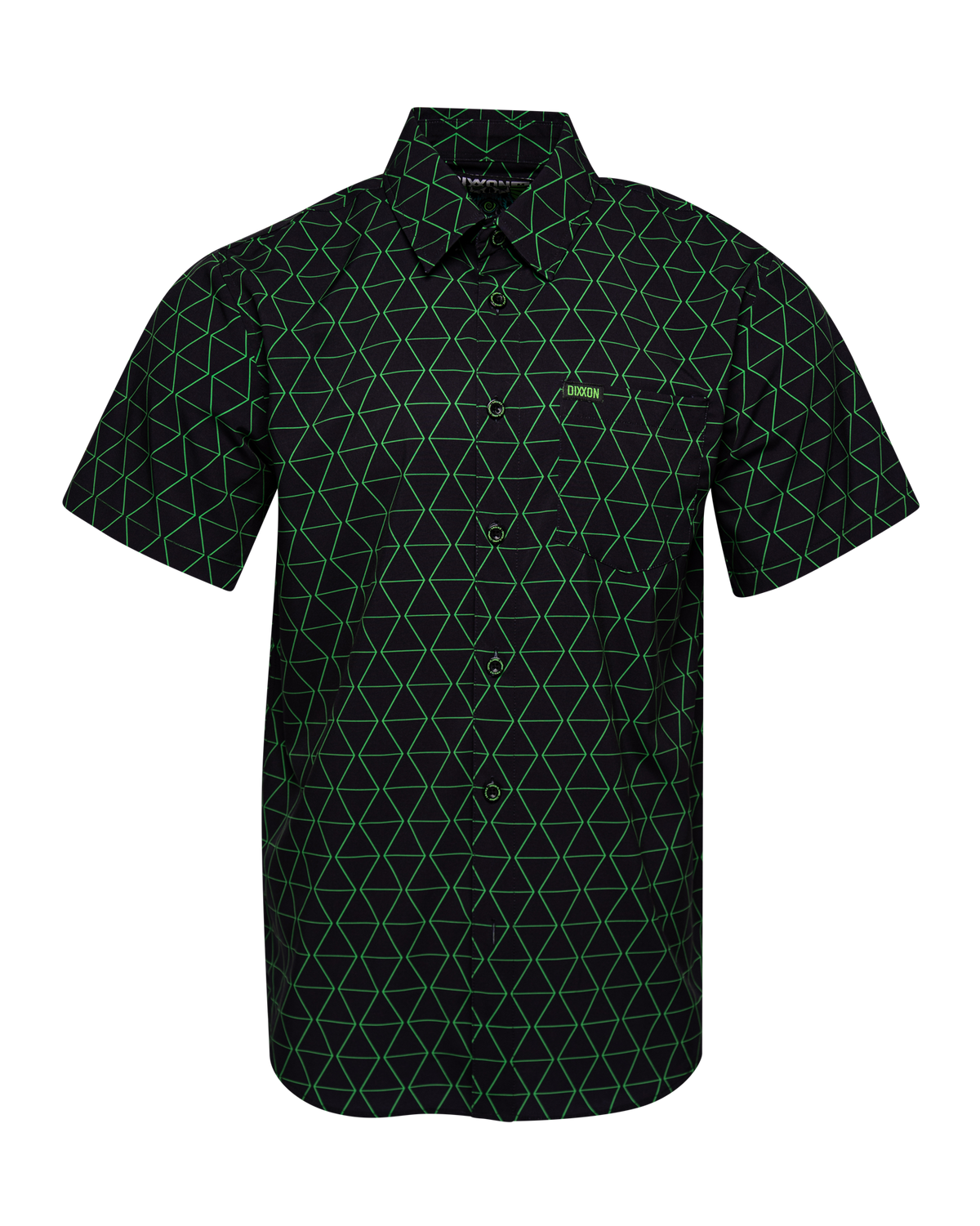 Enigma Party Shirt - Black & Green view 2