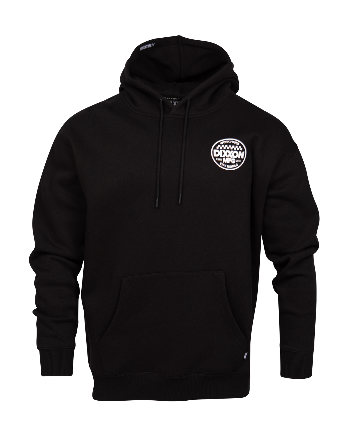 Rally Pullover Hoodie - Black view 3
