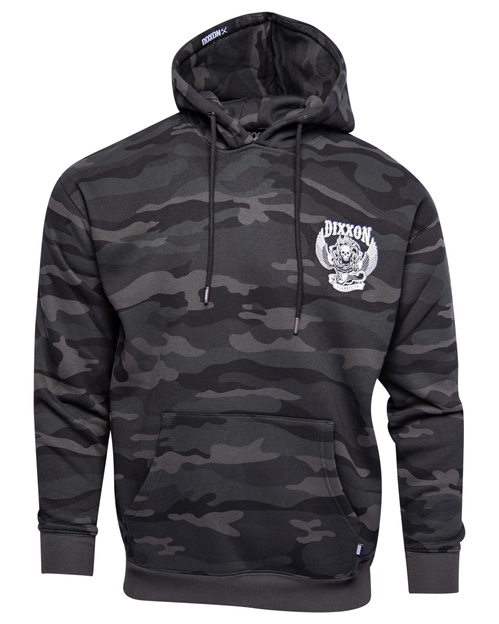 1984 Pullover Hoodie - Black Camo | Dixxon Flannel Co.