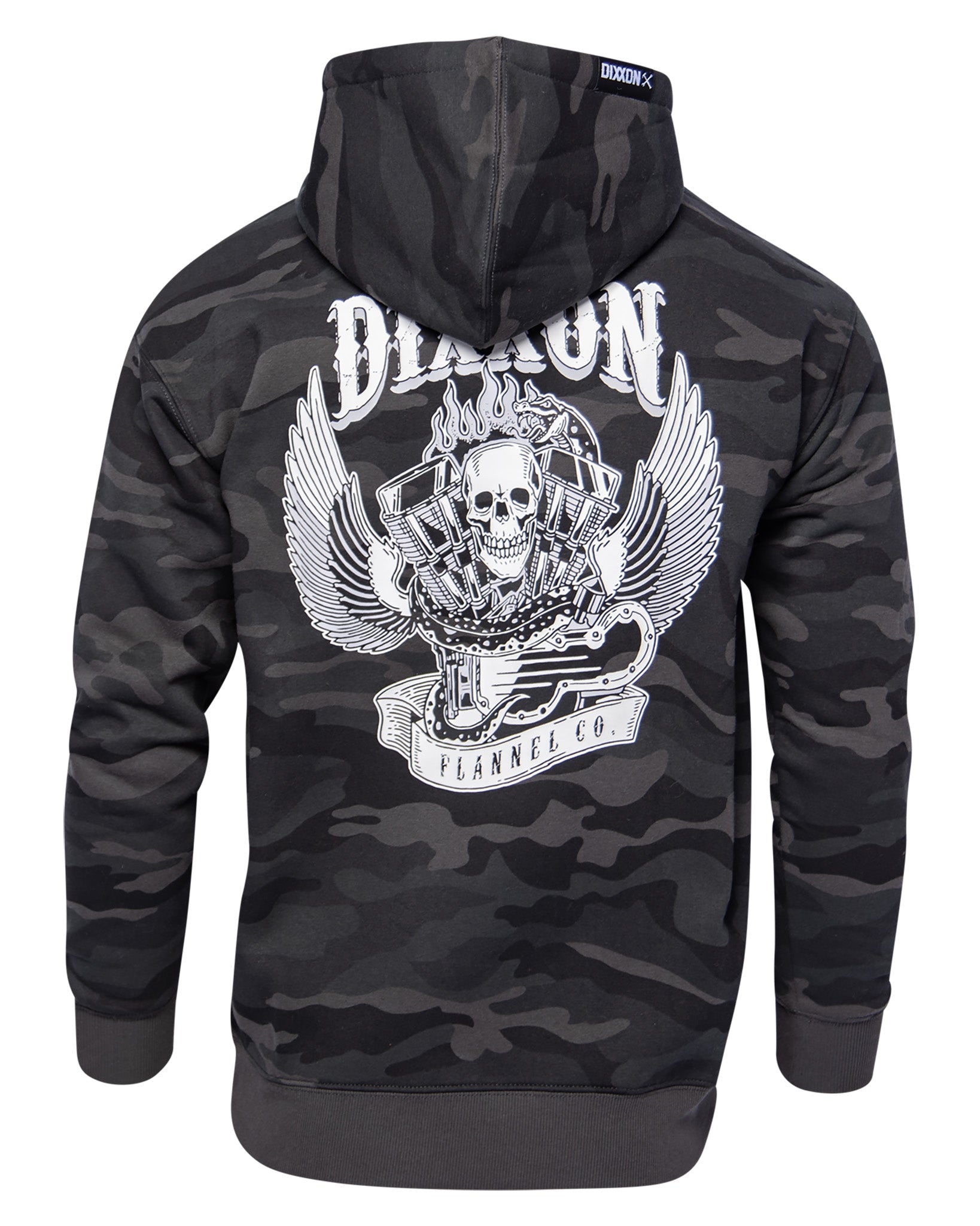 1984 Pullover Hoodie - Black Camo | Dixxon Flannel Co.