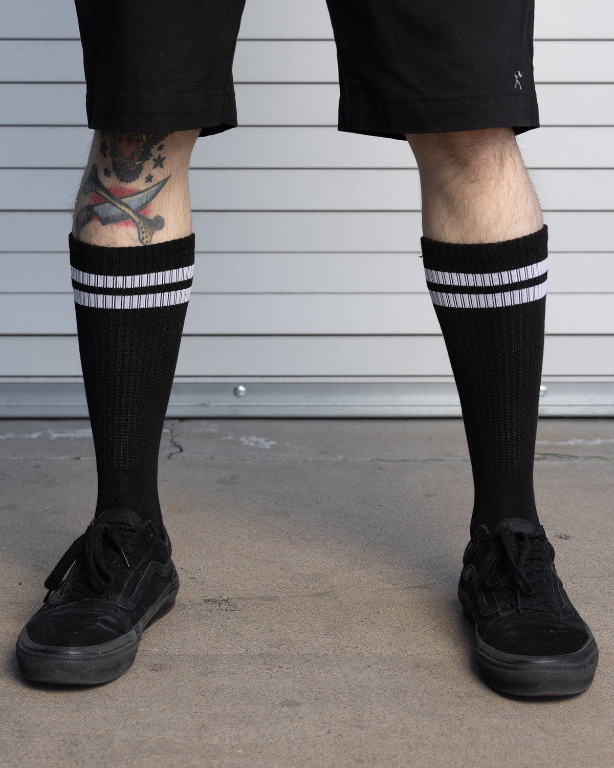 2pk Premium Crew Socks - Black & Gray - view 4